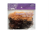 500 Pc A J Beauty Rubber Bands Brown Tone
