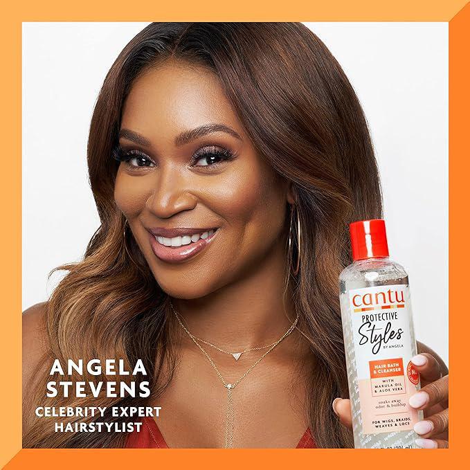 Cantu Protective Styles by Angela Hair Bath and Cleanser 10oz