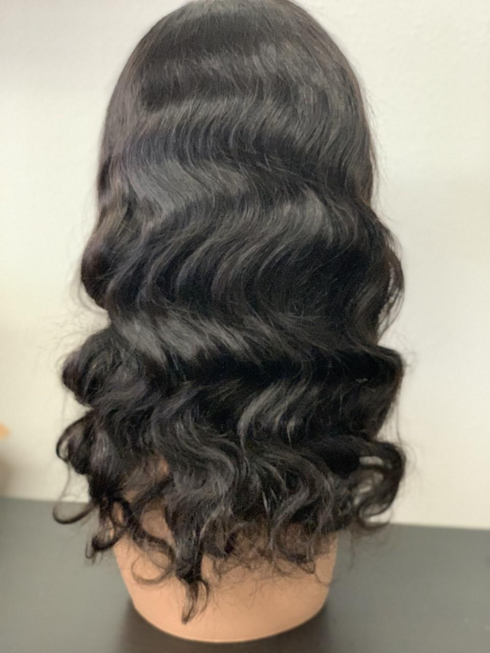 Human Hair 18" 4*4 Lace Wig Body Wave