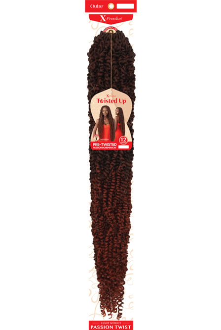 X-Pression – Twisted Up – Passion Bohemian Pre-Twisted 30″ - KYUKCHIC