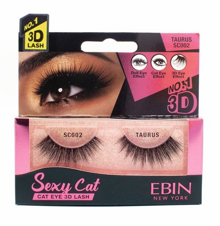 Ebin New York Sexy Cat Eye 3D Lash Taurus SC002
