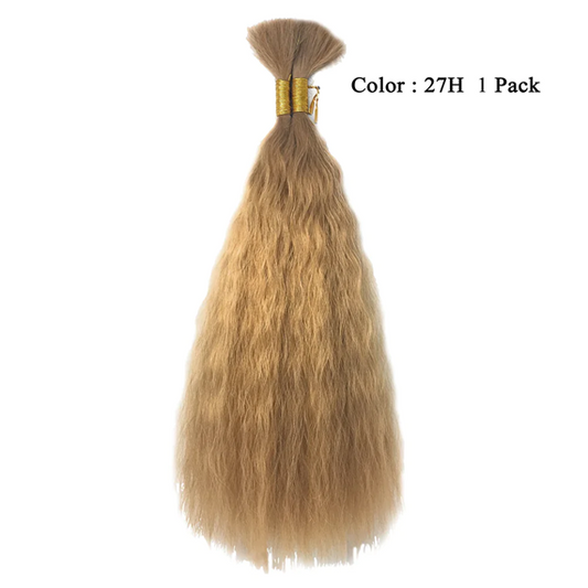 Violet Human Hair Braiding Hair