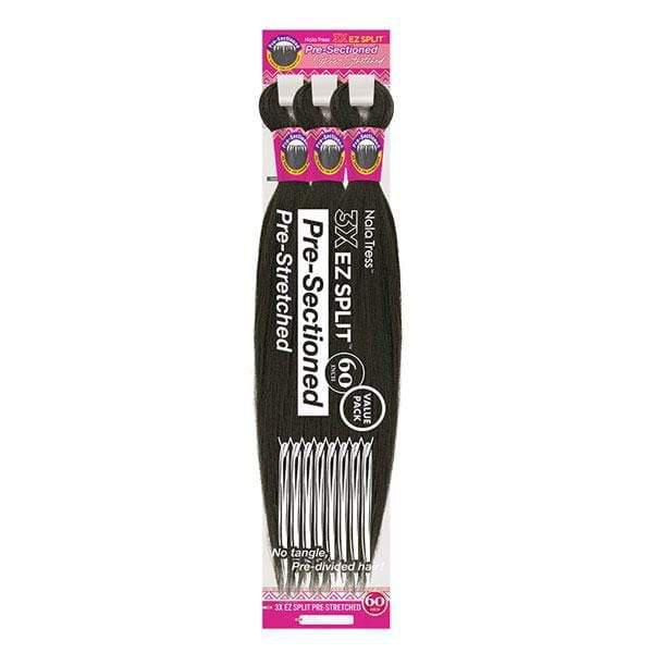 Janet Collection Pre-Sectioned Nala Tress Crochet Briad - 3X EZ Split Pre-Stretched 60"