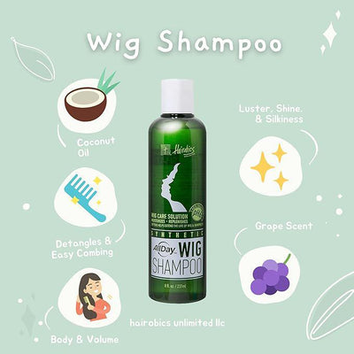 All Day Locks Synthetic Wig Shampoo 8oz