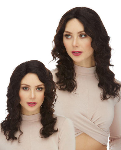 HL Sonora 100% Human Hair Free Part Wig TT1B/30