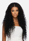 Vivica Fox 100% Human Hair Blend U Part Wig - U AIN 1B
