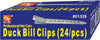 Duck Bill Clips 1.75 Inches - 24 Pcs