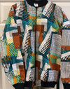 African/Kenyan Print Bomber Unisex Jacket - Assorted Colors