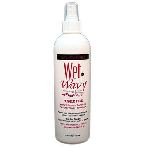 Wet N Wavy Vitamin E Leave In Conditioner 12oz - KYUKCHIC 
