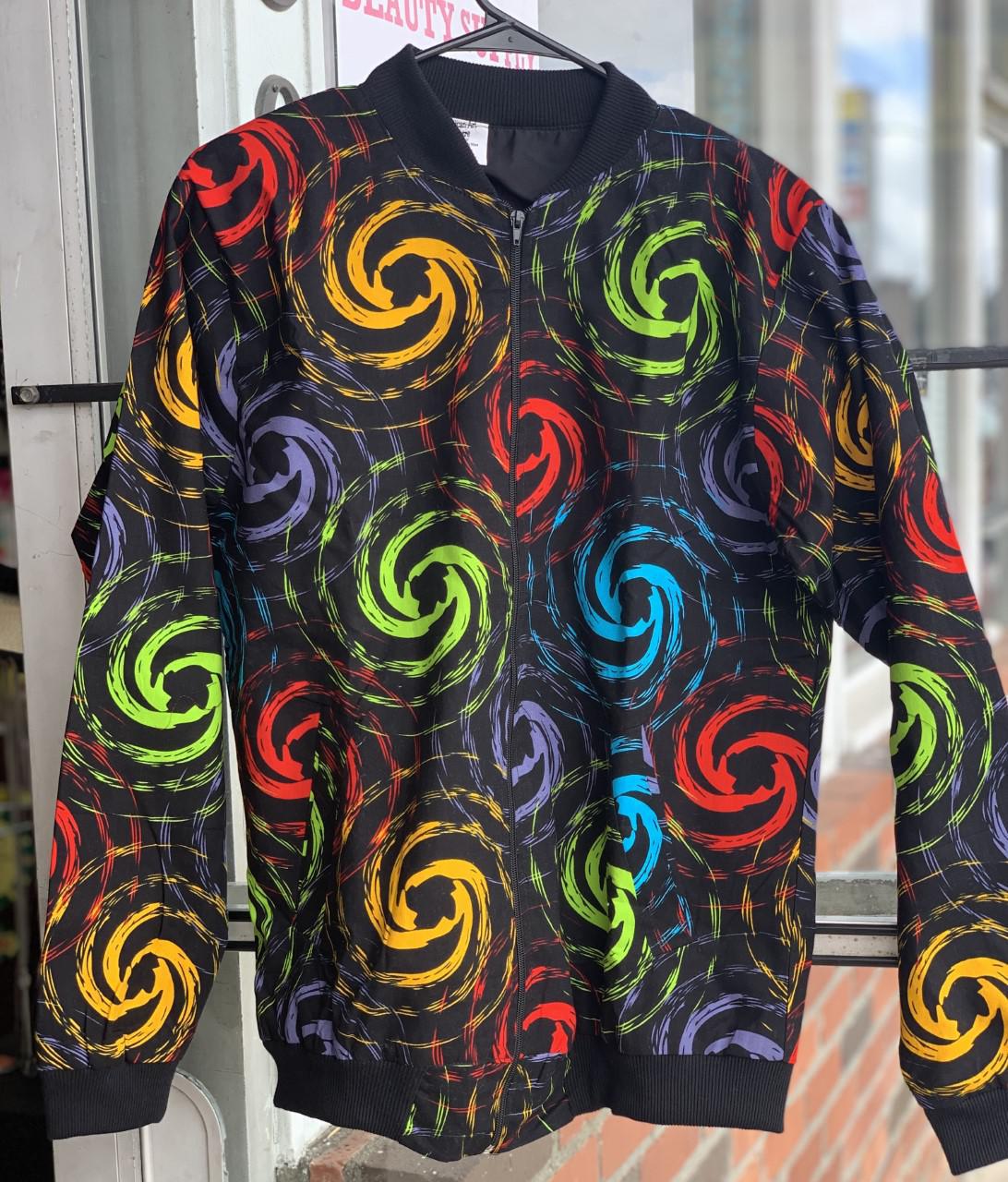 African/Kenyan Print Bomber Unisex Jacket - Assorted Colors