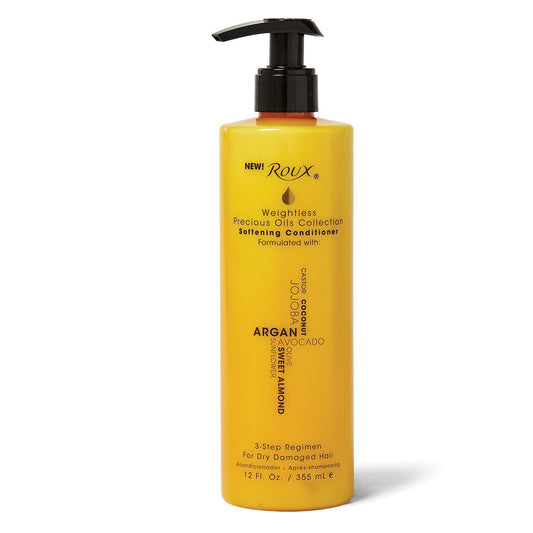 Roux Weightless Precious Oils Softening Conditioner 12 oz - KYUKCHIC 