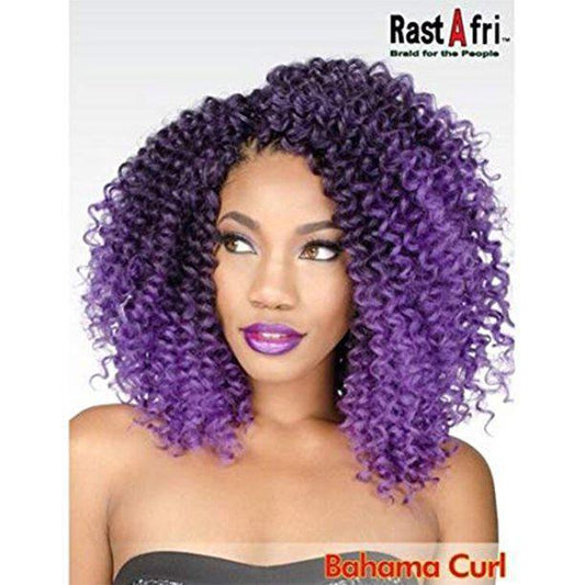 RastAfri Bahama Curl Crochet Braid, Single Pack