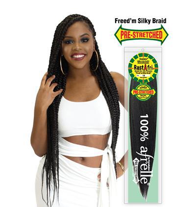 Rastafri Freed’m-Silky-Braid Pre-stretched- One pack - KYUKCHIC 