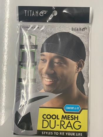 Titan Cool Mesh DU-RAG #11104 Black