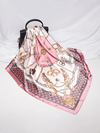Scarf/Chain Print Bandana