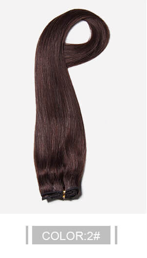 Ustar Clip In Straight 100% Human Hair Quality Hair Extensions
