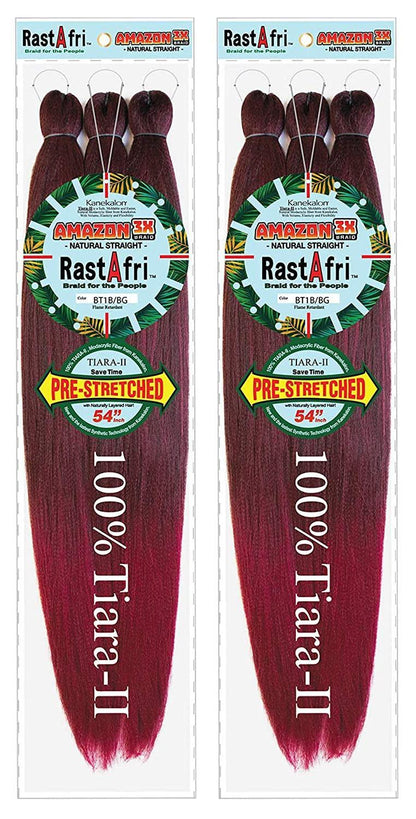 RastAfri Amazon 3X Braid 54" Pre-stretched - KYUKCHIC 