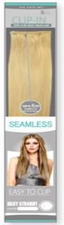 Eve Hair 100% VIRGIN REMY 8PCS SEAMLESS CLIP-IN SILKY STRAIGHT - KYUKCHIC