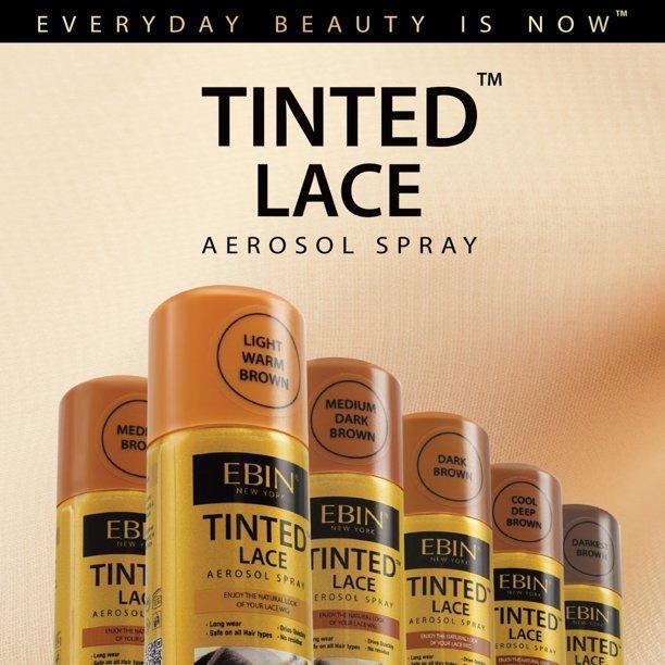 Ebin New York Tinted Lace Aerosol Spray - KYUKCHIC 