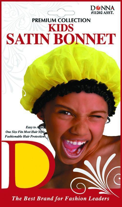 Kid'S Satin Bonnet / Assort - KYUKCHIC 