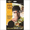861 Organic Deluxe Stocking Wave Cap / Black