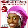 Donna Satin Braid and Adjustable Bonnet 11097