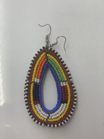 Beaded Masai African Earrings
