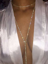 Rhinestone Decor Necklace - KYUKCHIC 