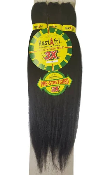 RastAfri 3X Freed'm Silky Braid Pre-Stretched