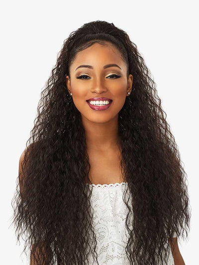 Sensationnel Instant Pony French Wave 30" Drawstring Ponytail Synthetic