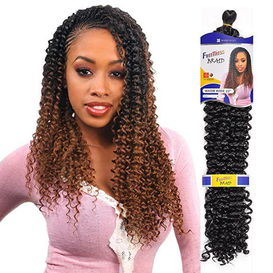 Freetress Synthetic Crochet Braid WATER WAVE 22"