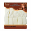 #1248 Annie Pillow Satin Rollers 10Pc White - KYUKCHIC